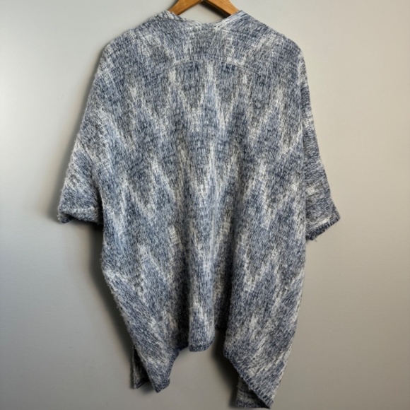 Lucky Brand Wool Blend Multicolor Metallic Short Sleeve Open Cardigan Size XS/S - Picture 5 of 14